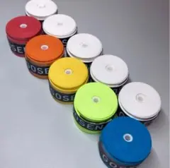 ★最安★GOSENオーバーグリップテープ白カラー10
