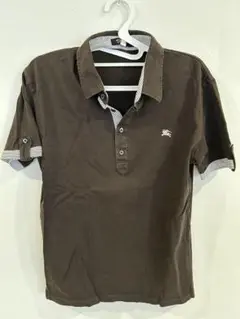 BURBERRY BLACK LABEL ポロシャツ ブラウン サイズ2