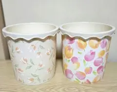 ★サンコープラスチック★ゴミ箱2点　昭和レトロ★傷汚れあり※※