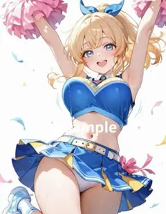 ※A4変更可 AIイラスト 美女 L版サイズ 1点物 E98
