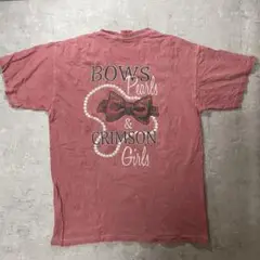 Comfort Colors BOWS Pearls Tシャツ M