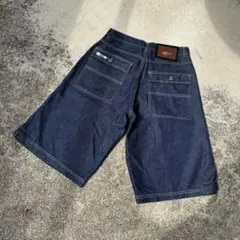 00’s “PELLE PELLE” デニム ショーツ ステッチ インディゴ