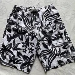 花柄デザイン 水着 ショートパンツ　サイズM