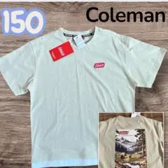 【新品・未使用】Coleman Tシャツ 半袖　キッズ　150 バックプリント