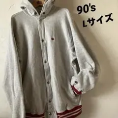 champion チャンピオン リバースウィーブ USA製　フルスナップパーカー