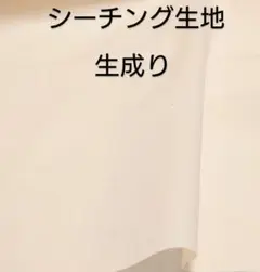 生成り 綿カス除去　シーチング生地　コットン生地　綿生地 110×50