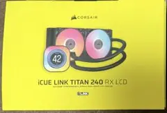CORSAIR iCUE LINK TITAN 240ラジエーター RX