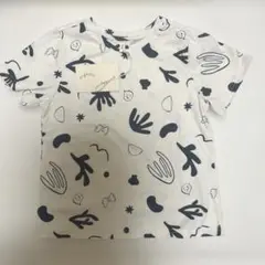 【新品未使用】25SS organic zoo 海柄Tシャツ 3-4y
