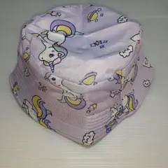 ユニコーン 紫 ペガサス キャップ バケットハット キャップ