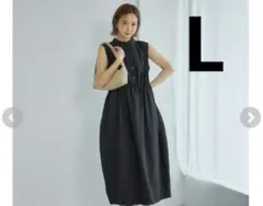 しまむら　mysa closet ワンピース　L ブラック