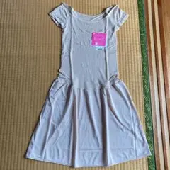 はーたん様専用 未使用 ワコール ベージュ半袖スリップワンピース MーLサイズ