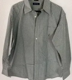 【海外購入品】NAUTICA ノーティカ　チェック柄シャツ　サイズM