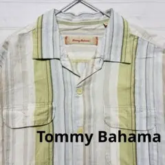 Tommy Bahama マルチストライプ オープンカラー トミーバハマ ⑯