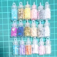 レジン用　スパンコール？　18個セット