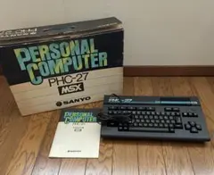 SANYO MSX PHC-27　ジャンク SANYO MSX PHC-27 ジャンク - メルカリ