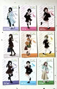 響け！ユーフォニアム 京阪 バターサンド 特典 カード 9種 コンプ 未開封 Amazon.co.jp: 響けユーフォニアム 京阪 バターサンド 特典