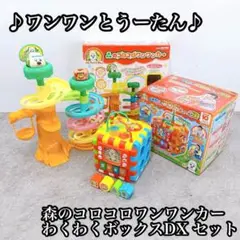 ワンワンとうーたん 森のコロコロワンワンカー　わくわくボックス おもちゃセット
