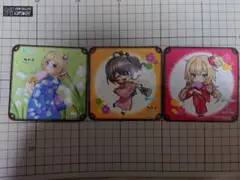 ホロライブ 極楽湯 コースター3枚