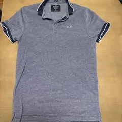 Hollister Epic Flex Stretch ポロシャツ M グレー
