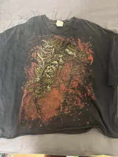 fifth sun スカル　ドクロ　骸骨tシャツ　y2k