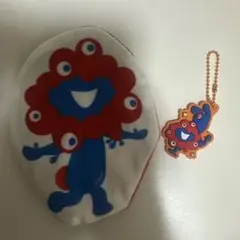 ミャクミャク ダイカットポーチ スキップ ガチャ、ぷっくりラバマス ハッスル