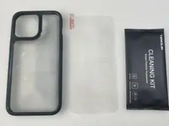 iphone14promax グリーン カバー ケース フィルム付き