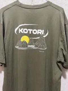 KOTORI オリーブグリーン Tシャツ　XL