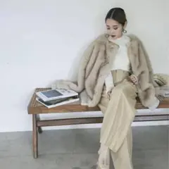 ANDREA&Co. ファージャケット/コート/アウター/グレー 2025年最新】andrea&co ファージャケットの人気アイテム - メルカリ