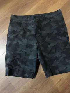 ユニクロ　ゴルフパンツハーフ迷彩柄L