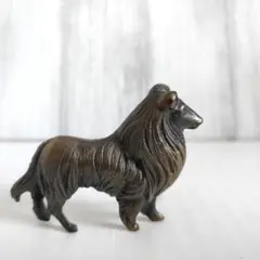 70s Adezy Denver　コリー犬　バックル　アメカジ　置物　フィギュア