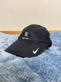 【美品】シュプリーム× ナイキ コラボ ショックスランニングハット 黒 Supreme®/Nike® Shox Running Hat Supreme 通販 Online Shop A-1