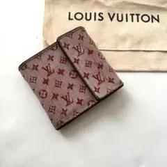 LOUIS VUITTON ルイヴィトン モノグラムミニ 折財布