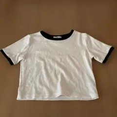 WEGO 半袖 Tシャツ Mサイズ ホワイト/ブラック