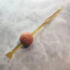 本鼈甲 玉かんざし 桃 珊瑚 簪 耳かき型 鼈甲 一本挿し かんざし その11