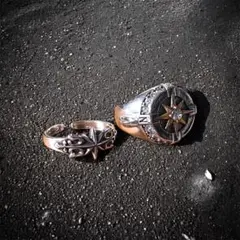 メンズ シルバー リング 指輪 ビンテージ アメカジ 古着 silver x13