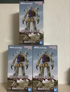 白いガンダム フィギュア 3個セット