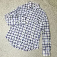 ★シップス SHIPS★清涼 爽やか シャツ レトロチェック M 薄手
