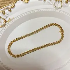K18YG ダイヤモンド ブレスレット