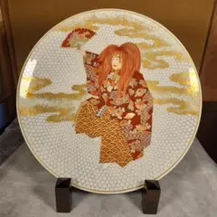 【有田焼　聰窯　辻一堂作　翁図　一尺五寸額皿】美品　未使用 有田焼 聰窯 辻一堂作 翁図 一尺五寸額皿】美品 未使用 - メルカリ