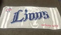 Lions 応援タオル グレー ネイビー