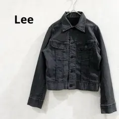 【Lee】 デニムジャケット　ジャケット　ブラック　XSサイズ