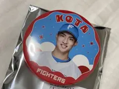 ファイターズ 達孝太　スタンド付きアクリル缶バッジ