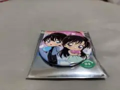名探偵コナン　キャラバッジコレクション　カラフルはーと2 工藤新一&毛利蘭