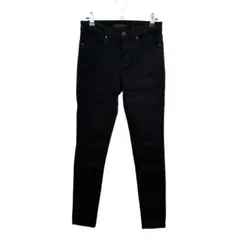 ユニクロ スキニーデニム ユニクロジーンズ ブラック 25インチ UNIQLO
