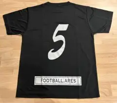 FOOTBALL.ARES ブラックTシャツ Mサイズ 背番号5