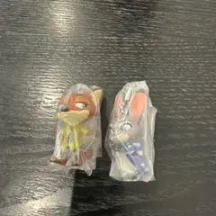 ディズニーキャラクター なかよしペアスイング　ジュディ　ニック　セット