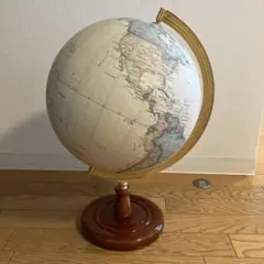 木製スタンド 地球儀 約30cm