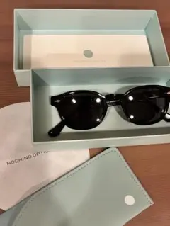 NOCHINO OPTICAL ブラック サングラス　NOCHINO