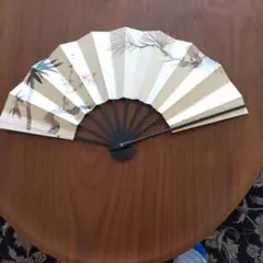 松竹梅の扇子。日舞