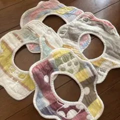 スタイ 4枚セット　リバーシブル